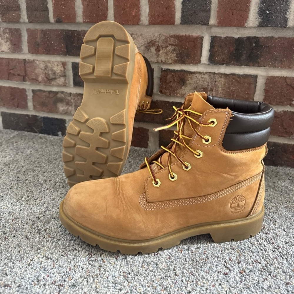 Timberland Tan Leather Boots